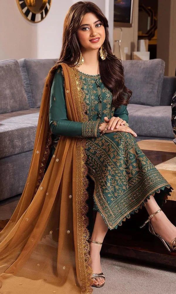 Luxury Embroidered 3-Piece